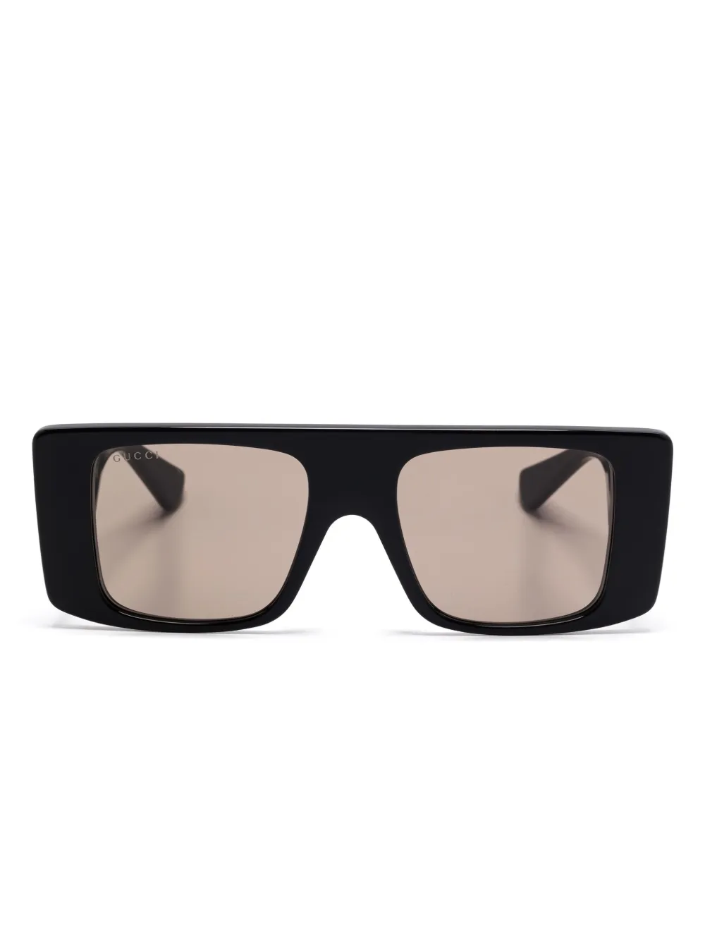 

Солнцезащитные очки в прямоугольной оправе Gucci Eyewear, черный