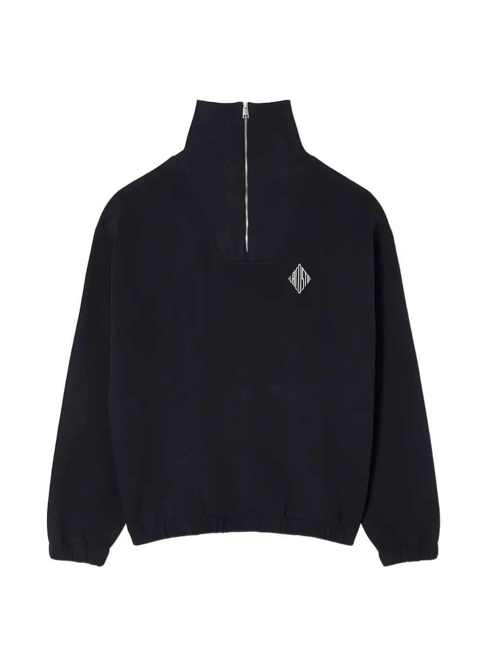 Свитер с застежкой-молнией до середины груди Lacoste, синий