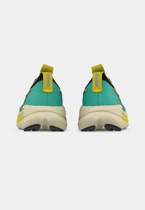 Кроссовки для трейлраннинга gel nimbus 28 Asics, Aurora Green/Black — фото 4