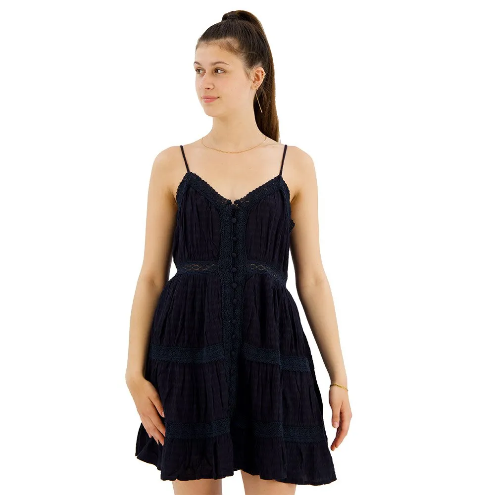 

Платье Superdry Alana Lace Trim, черный
