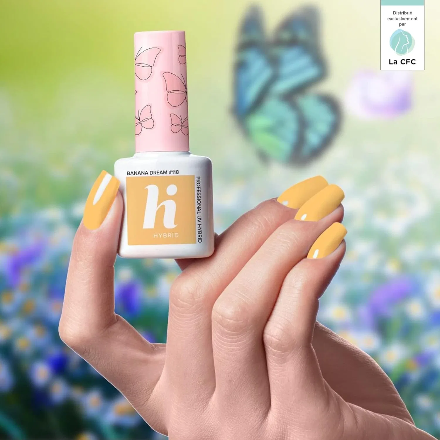 Полуперманентный УФ-гель-лак Hi Hybrid «Banana Dream», 5 мл ‎Hi Hybrid — фото 3