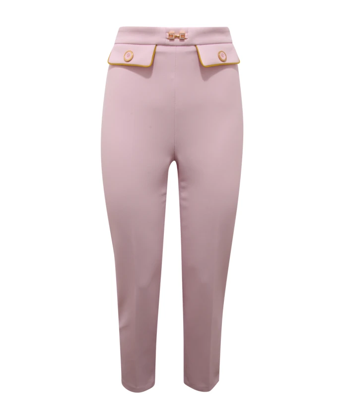 

Брюки зауженного кроя Pa-T71-51E2 Elisabetta Franchi, розовый
