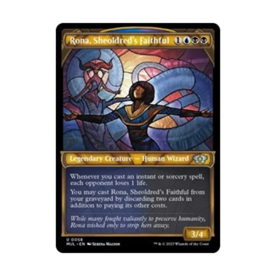 

CCG Рона, верная Шеолдред (U), MTG - March of the Machine: Multiverse Legends