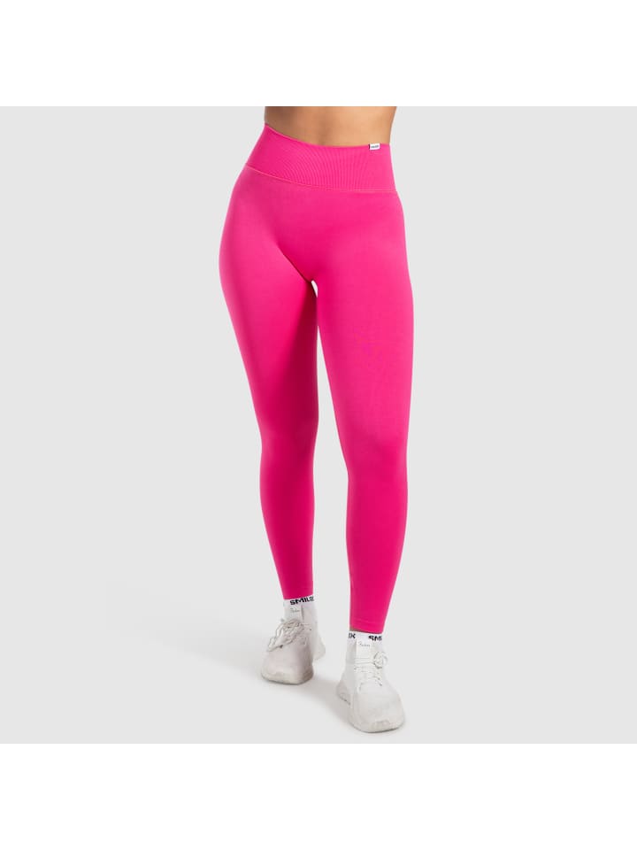 

Леггинсы Myrah Scrunch розового цвета SMILODOX