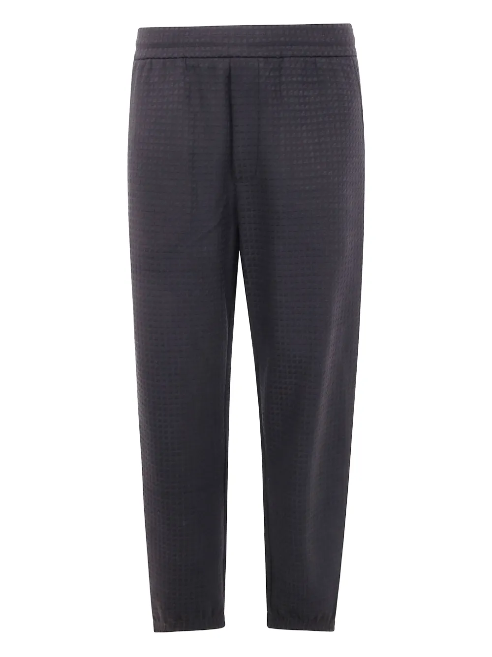 

Фактурные брюки EMPORIO ARMANI, черный
