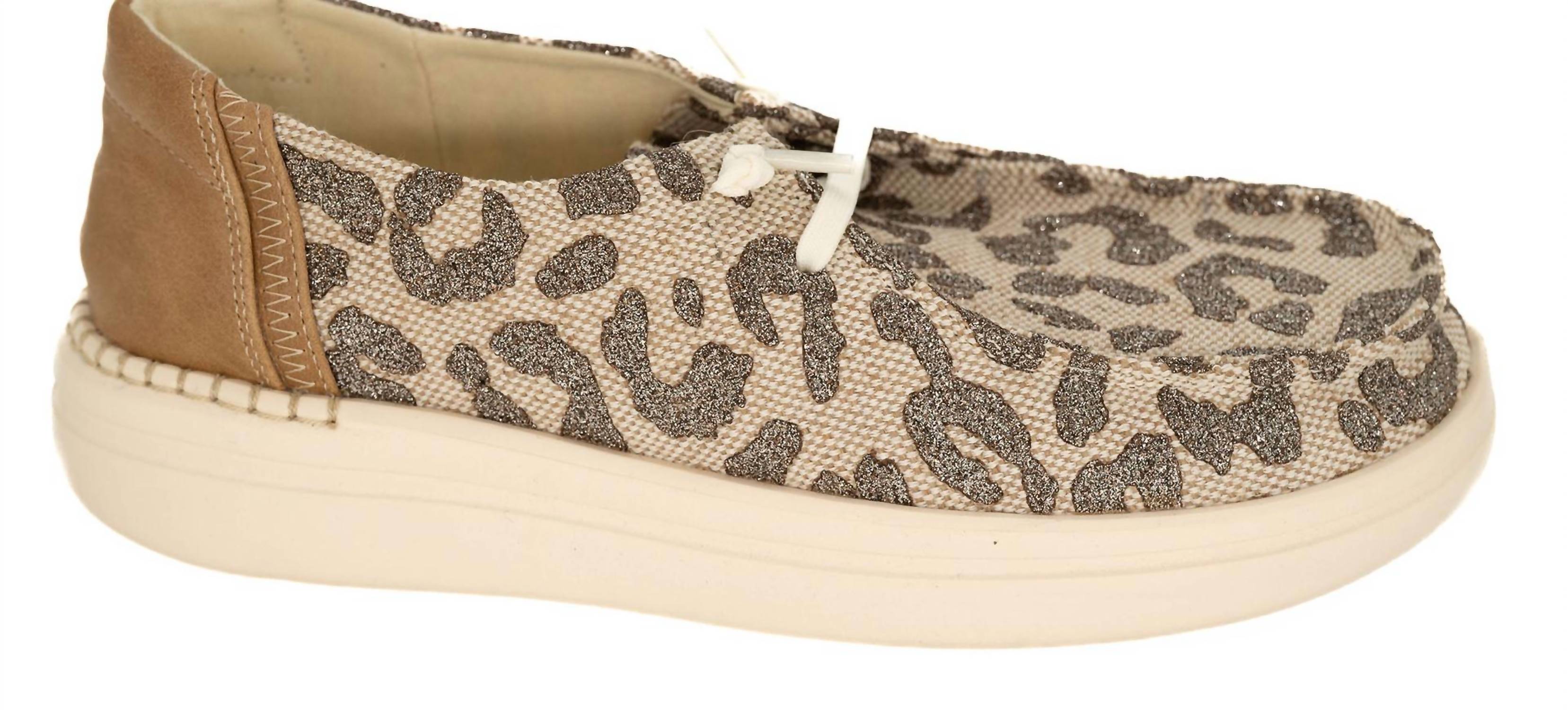 Женские блестящие туфли в леопардовом принте Corkys Footwear