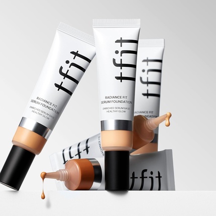 Сыворотка Tfit — Radiance Fit Serum Foundation Безупречное покрытие Увлажненный финиш — фото 2