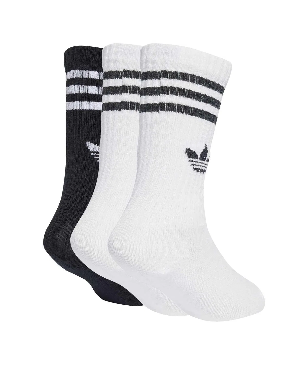 Носки детские 3 пары Adidas белые — фото 2