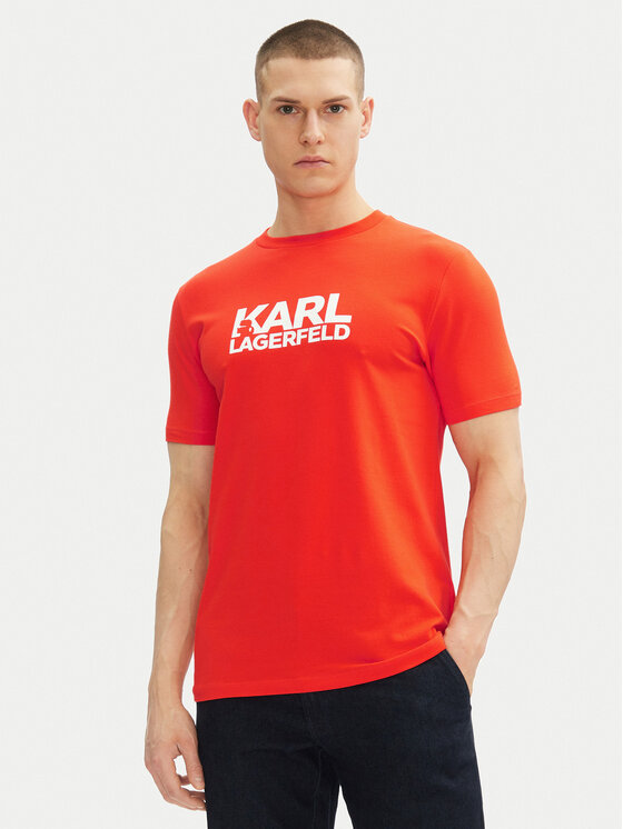 

Футболка обычного кроя 755087 552235 Karl Lagerfeld, красный
