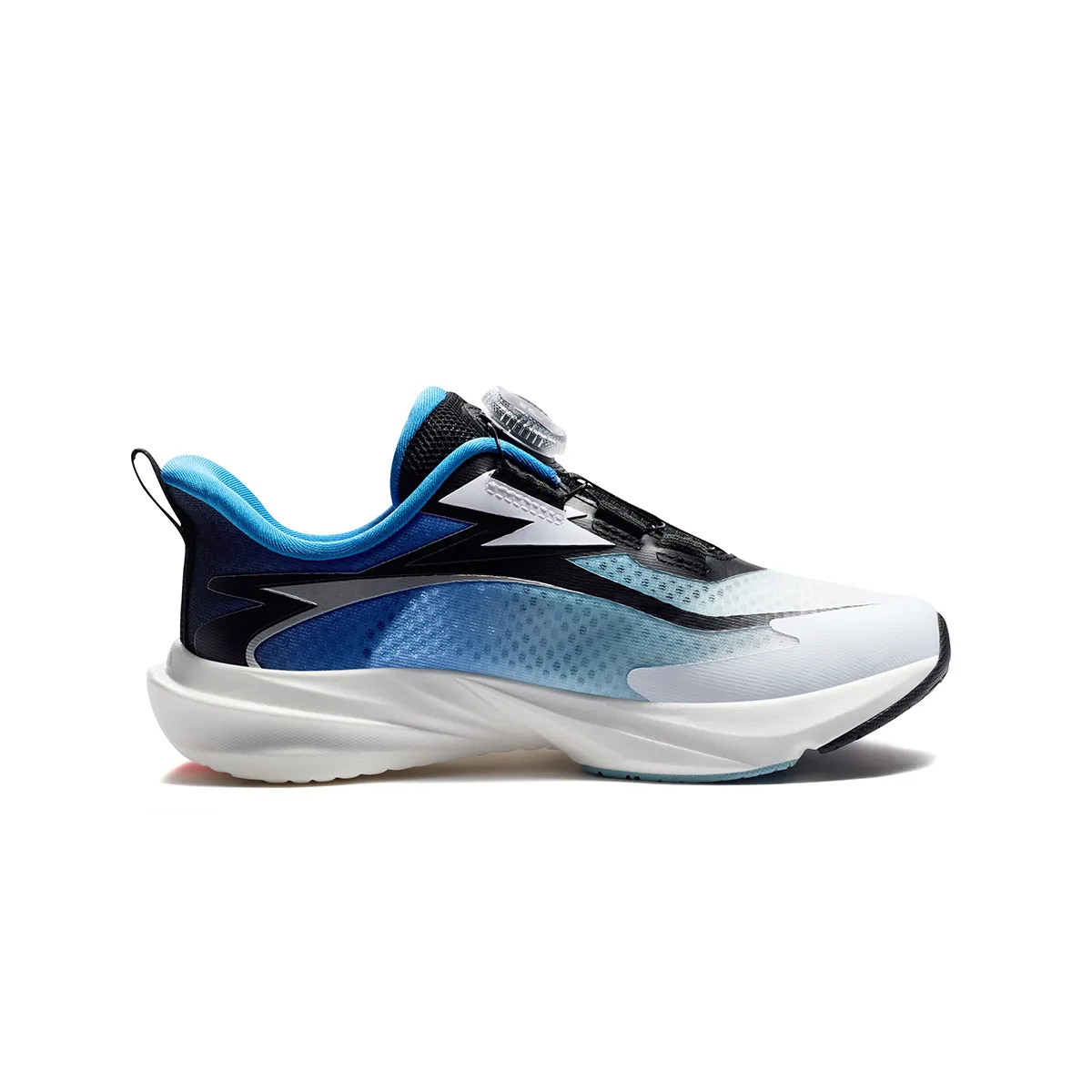 FILA KIDS Детские беговые кроссовки PERFORMANCE FPF с амортизацией и вентиляцией черный/FILA белый — фото 3