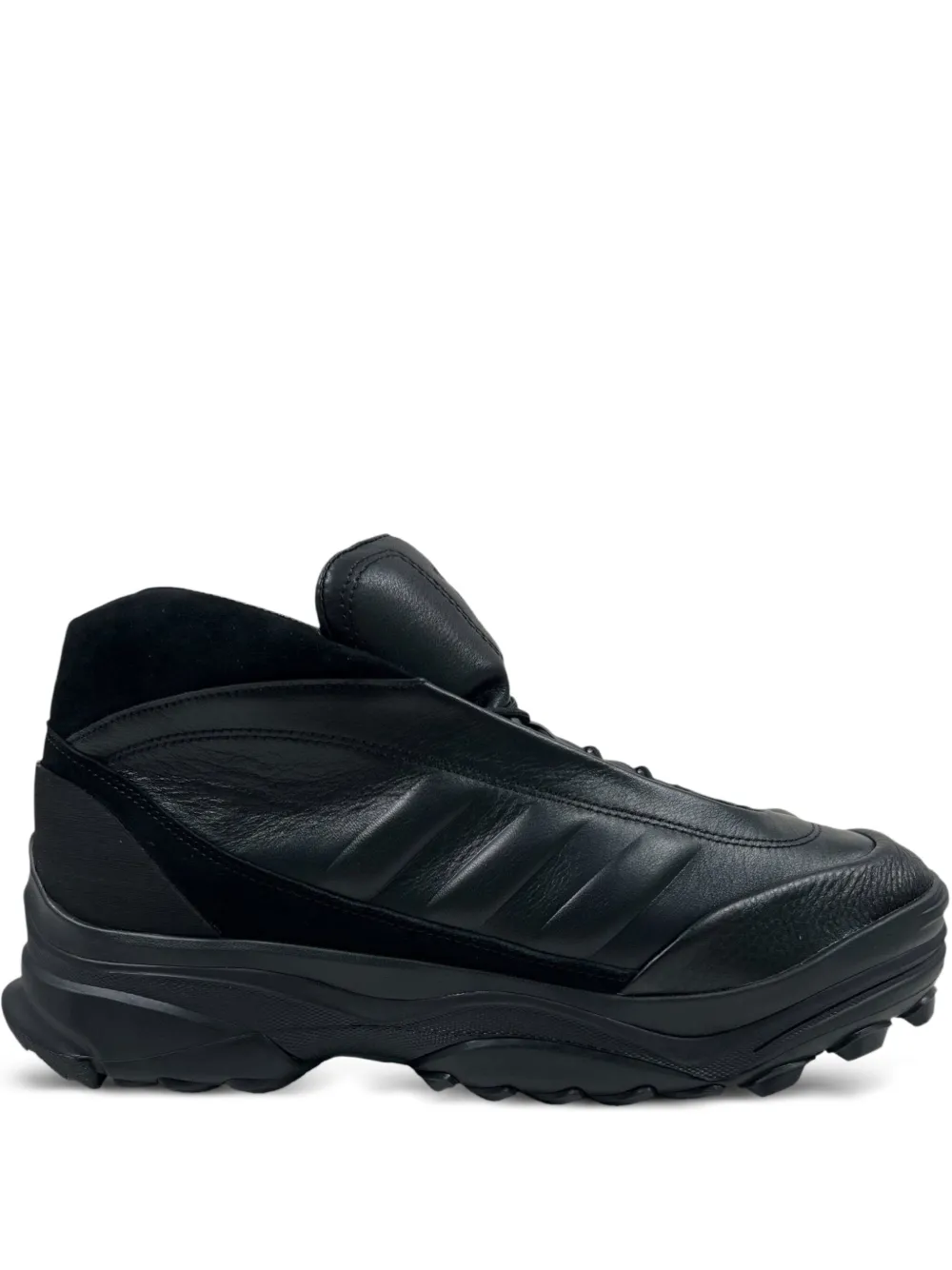 

Кожаные кроссовки на шнуровке GSG9 2.0 Y-3 ADIDAS, черный