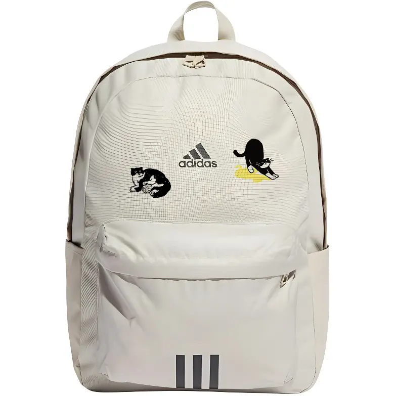 

Adidas Тканевый рюкзак унисекс светло-серый и черный, 2 Pack Black Cat