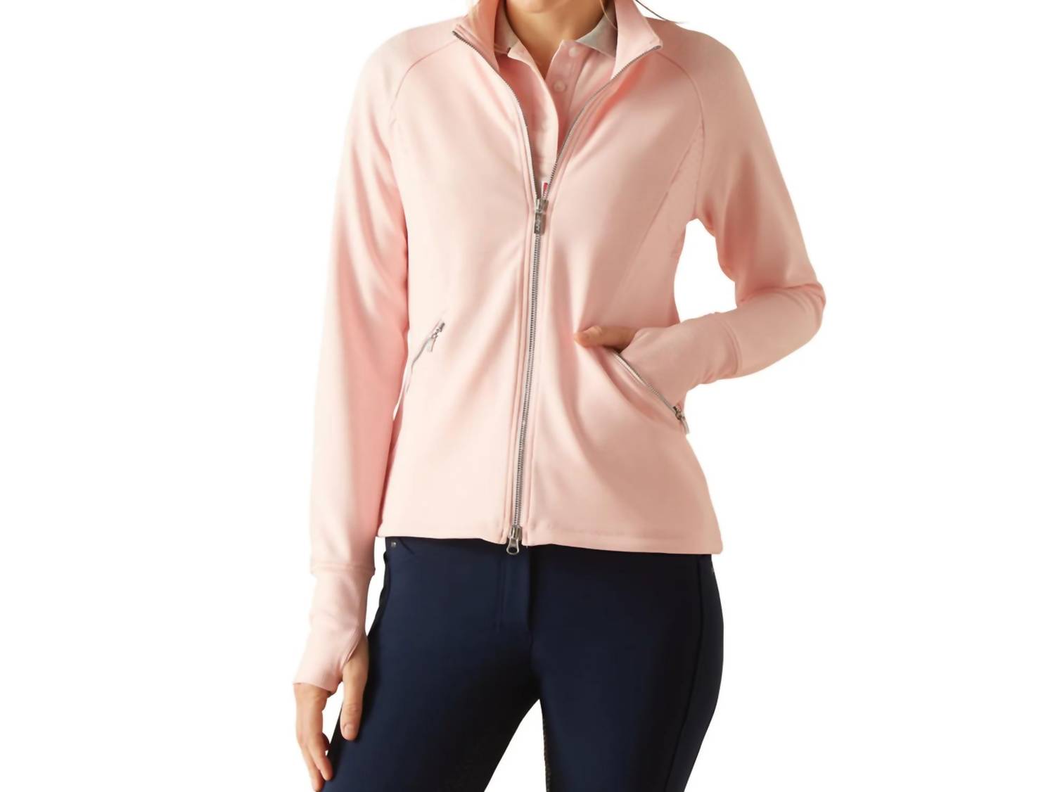 

Свитер на молнии Bellatrix в цвете First Blush ARIAT