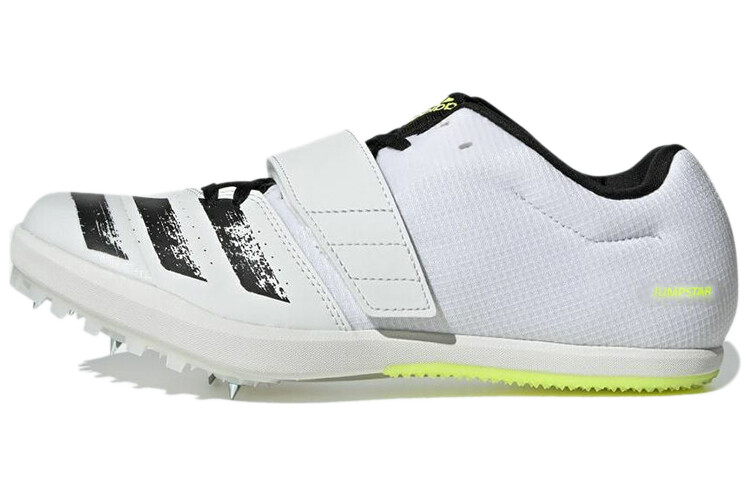 

Кроссовки Adizero Triple Jump унисекс с низким верхом белого/черного цвета Adidas, Черный, Кроссовки Adizero Triple Jump унисекс с низким верхом белого/черного цвета Adidas