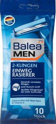 

Бритвы Balea Men одноразовые с 2 лезвиями 10 шт
