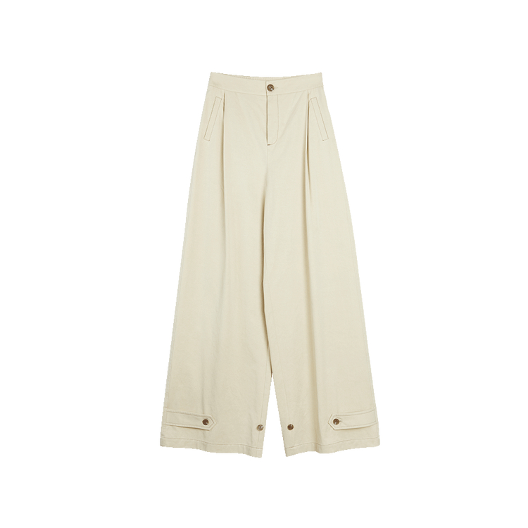 

ELLE Женские повседневные брюки цвета хаки тонкие широкие