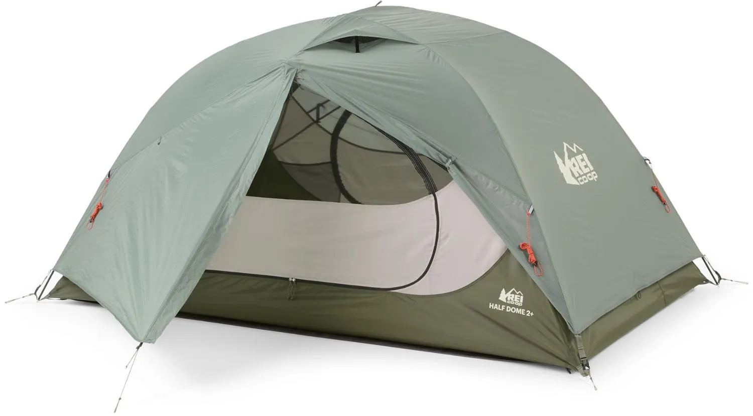 

Палатка Half Dome 2 Plus с защитным тентом REI Co-op, Stone Green