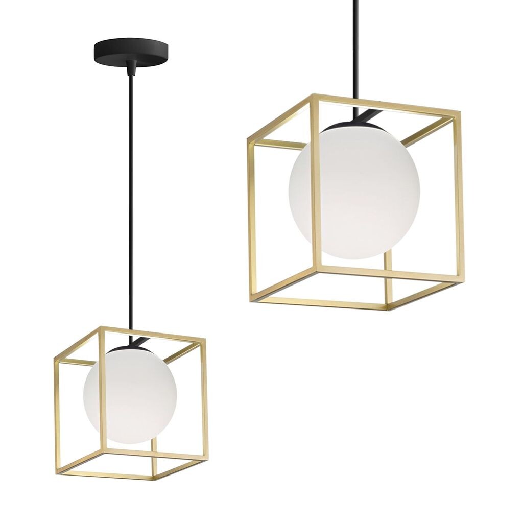 

Подвесной светильник Toollight APP1165-1CP GOLD/WHITE Toolight