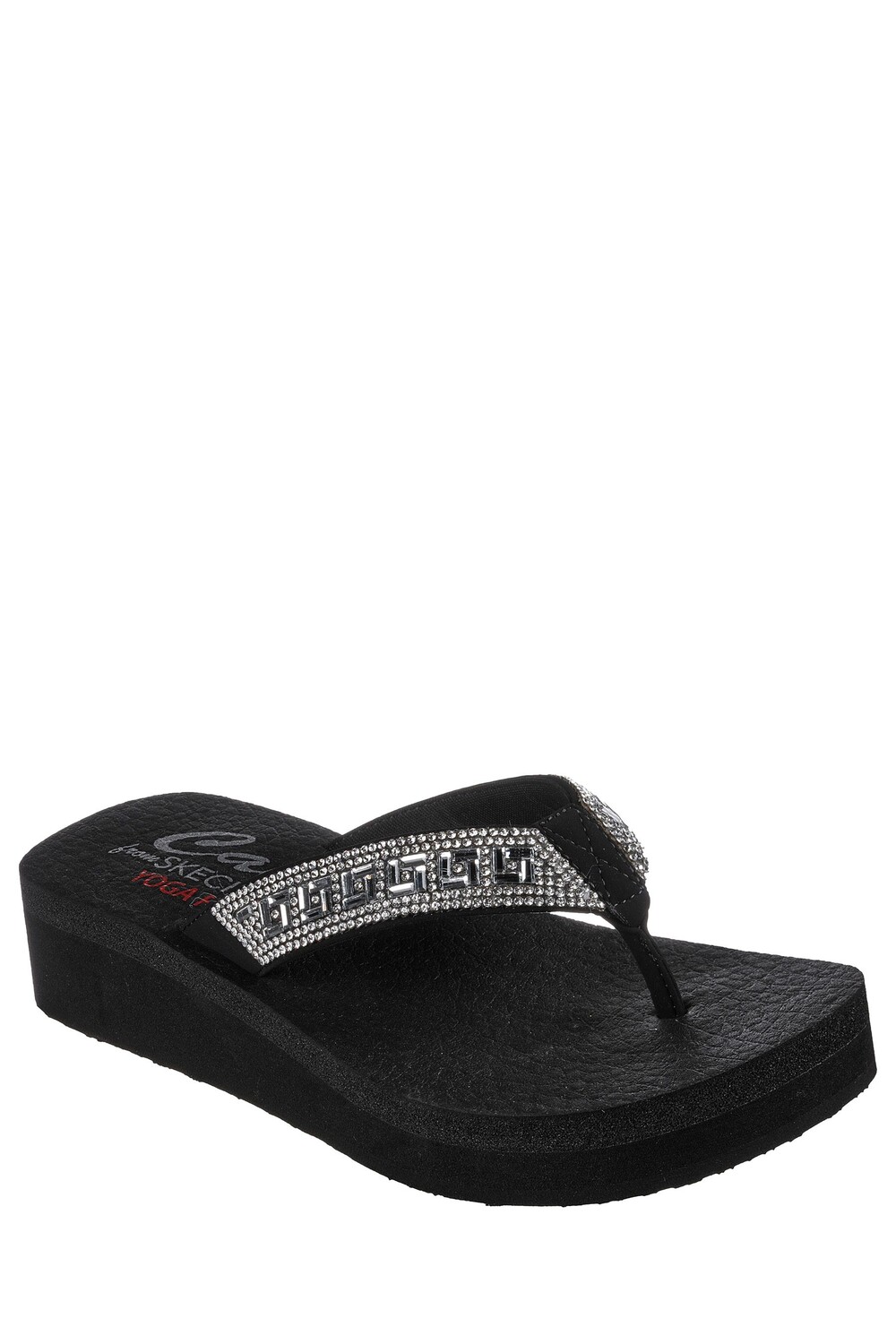 

Женские сандалии Vinyasa Geo-Queen Skechers, черный
