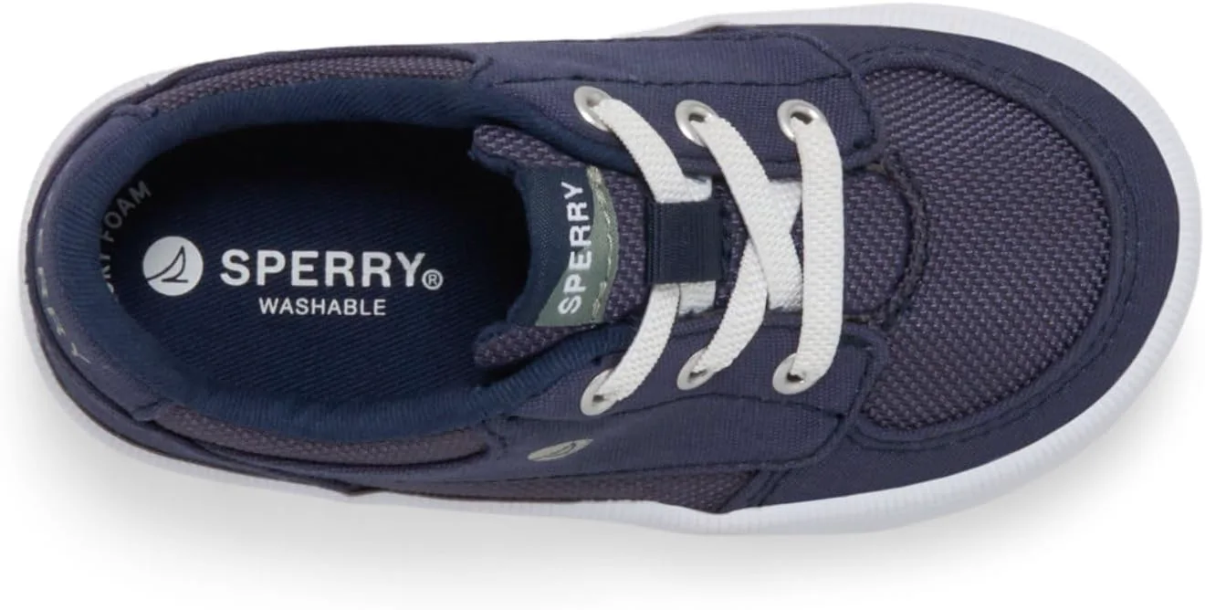 Кроссовки Sperry Unisex-Child Boardwalk для детей, моющиеся, темно-синий — фото 2