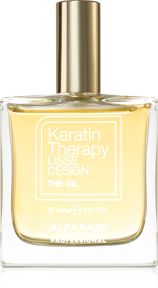 

Питательное масло Keratin Treatment Lisse Design для блеска и мягкости волос Alfaparf Milano, 50 мл