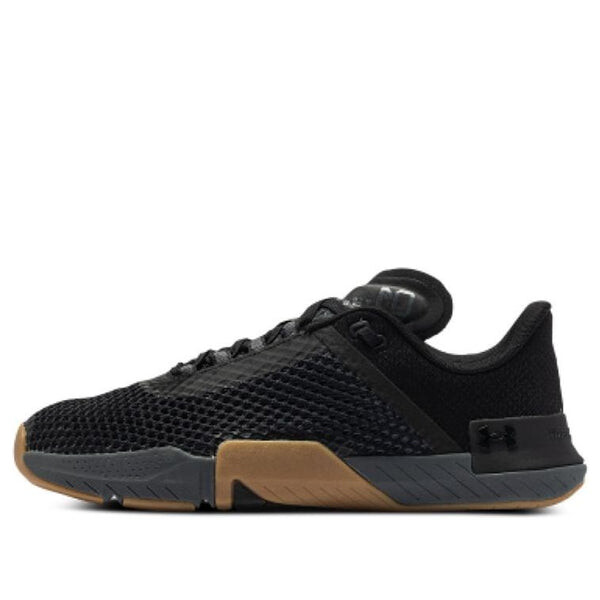 

Кроссовки tribase reign 4 'black pitch grey' Under Armour, черный