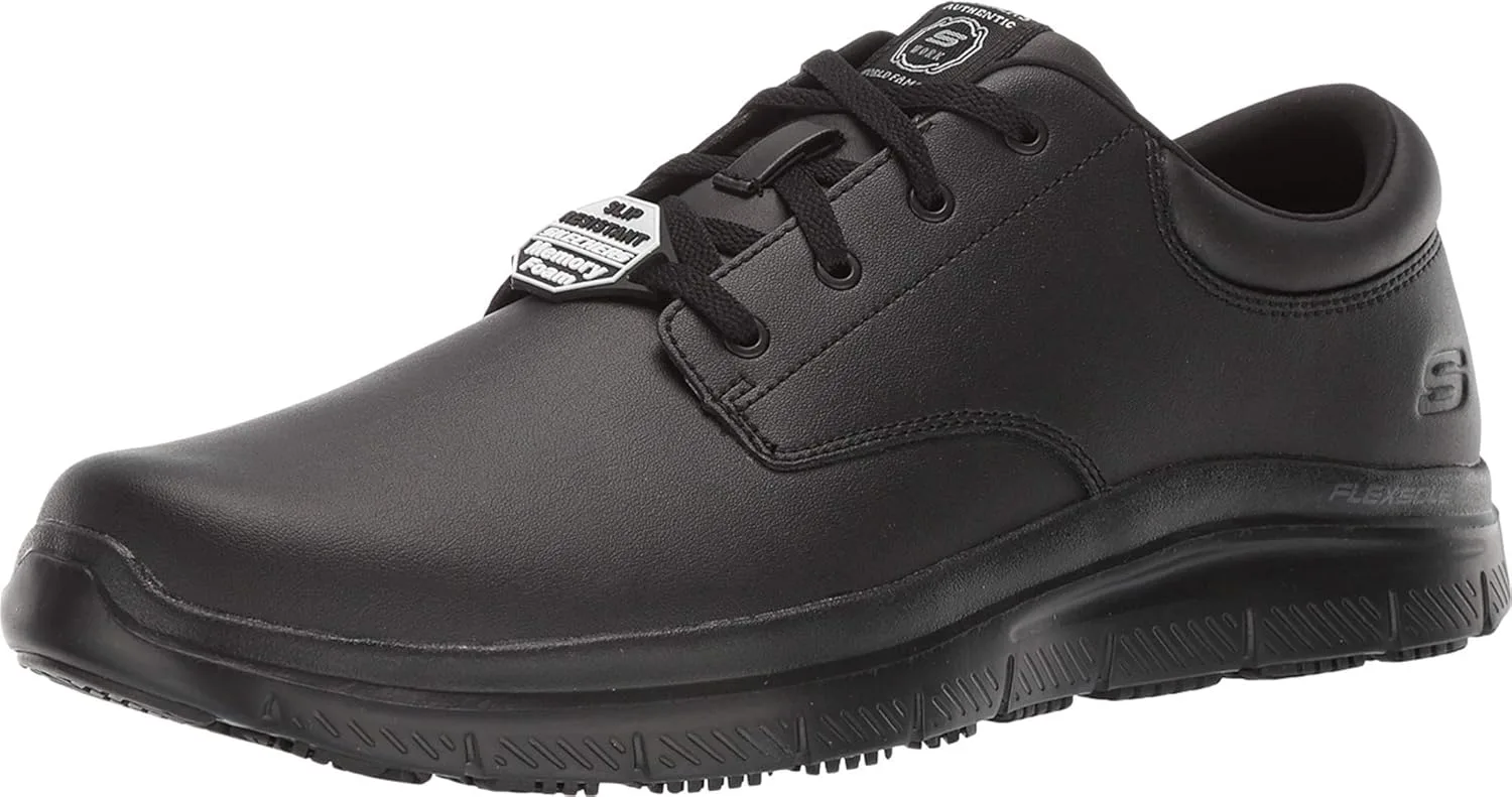 Кухонные кроссовки Skechers Flex Advantage Sr Fourche для мужчин, черный