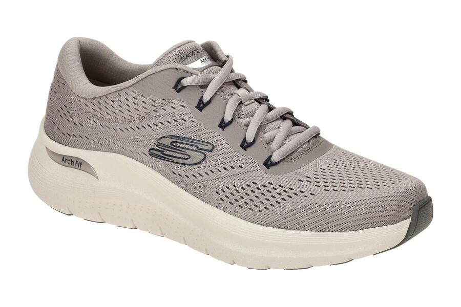 

Мужские кроссовки Skechers Arch Fit, цвет: серо-коричневый, 232700