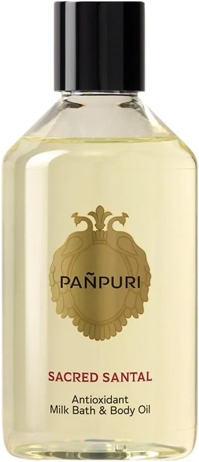 Масло для ванны и тела PANPURI Milk Bath & Body Oil Sacred Santal Sandalwood 3-в-1