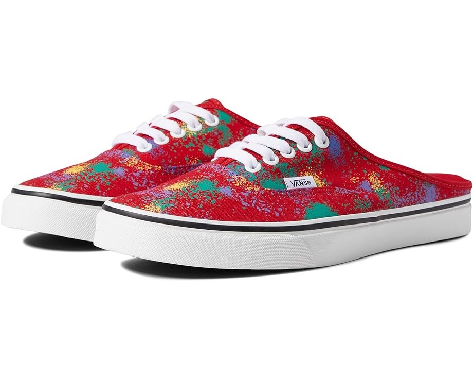 

Кроссовки Vans Authentic Mule, цвет Racing Red/True White