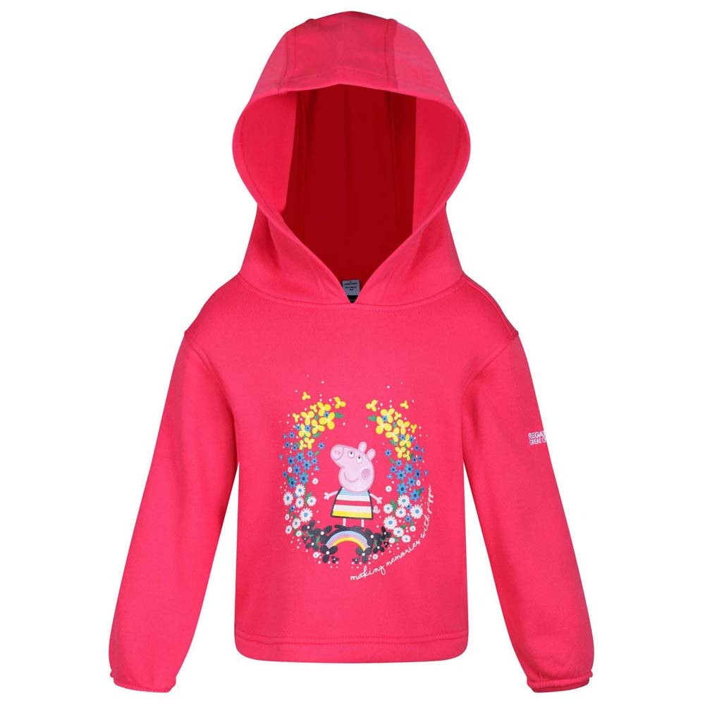 

Толстовка на молнии Regatta Peppa Hooded, розовый