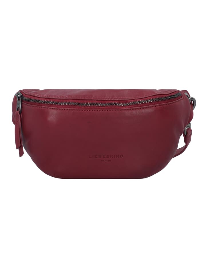 

Наплечная сумка LIEBESKIND BERLIN Sheep Gürteltasche Leder 28 cm, цвет berry