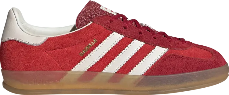 Кроссовки Wmns Gazelle Indoor 'Active Maroon Gum', красный