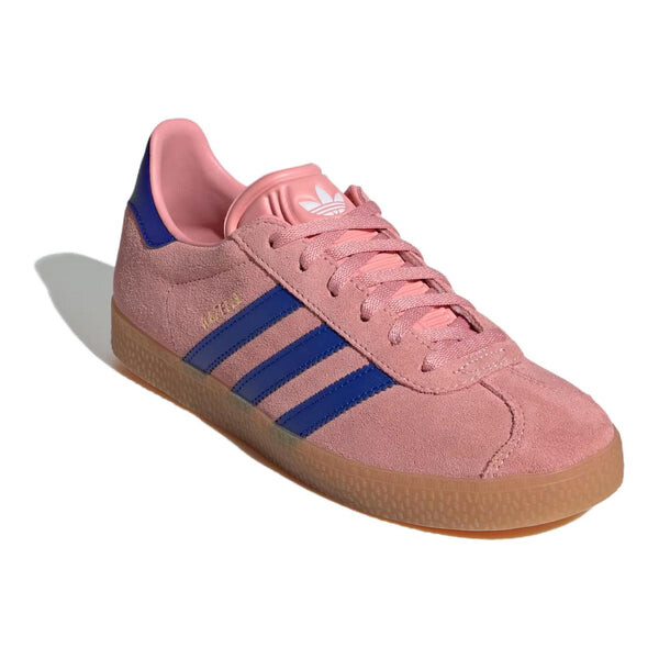Кроссовки оригинал газель Adidas, розовый — фото 2