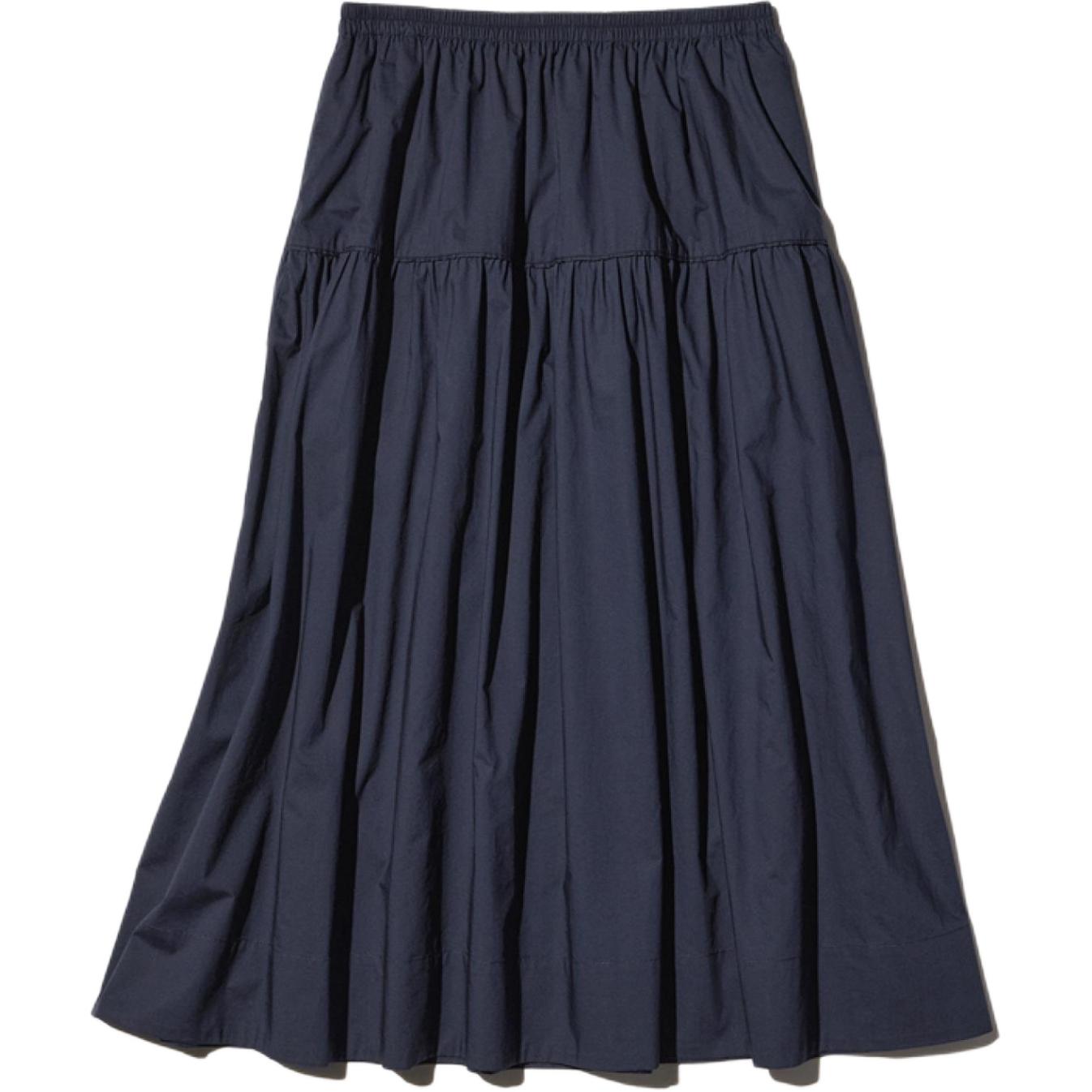 

Повседневная длинная юбка женская UNIQLO, синий