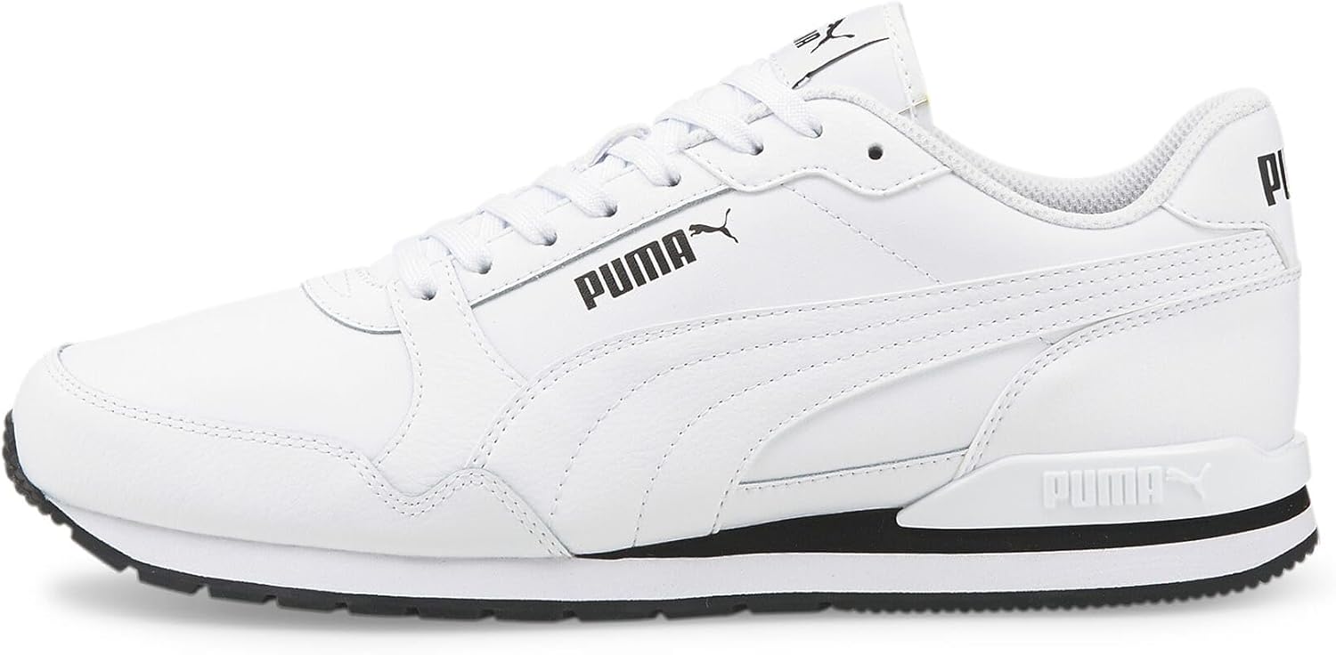 

Кроссовки Puma Unisex St Runner V3 L, белый/черный