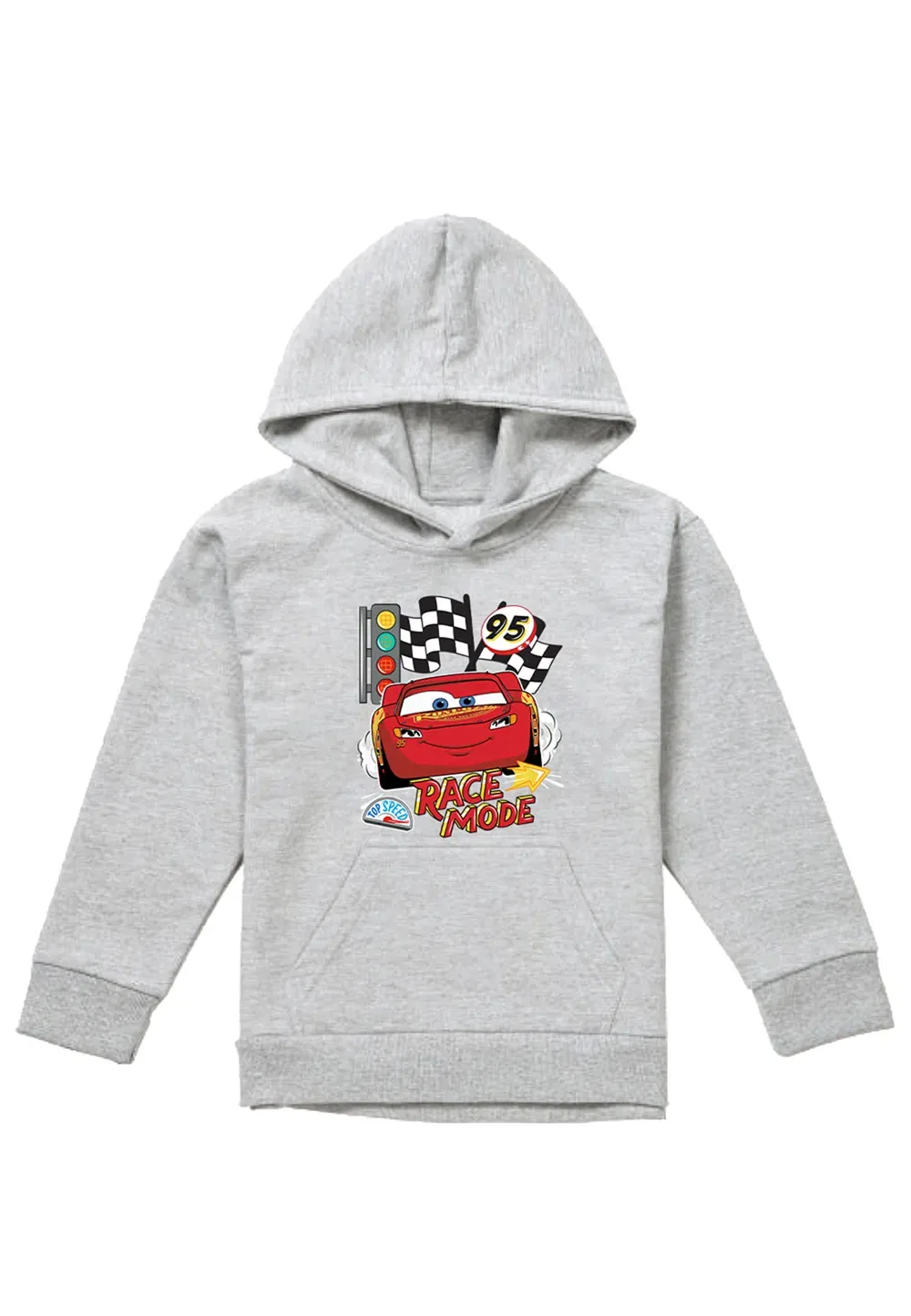 Детская худи Race Mode 95 Disney, серый