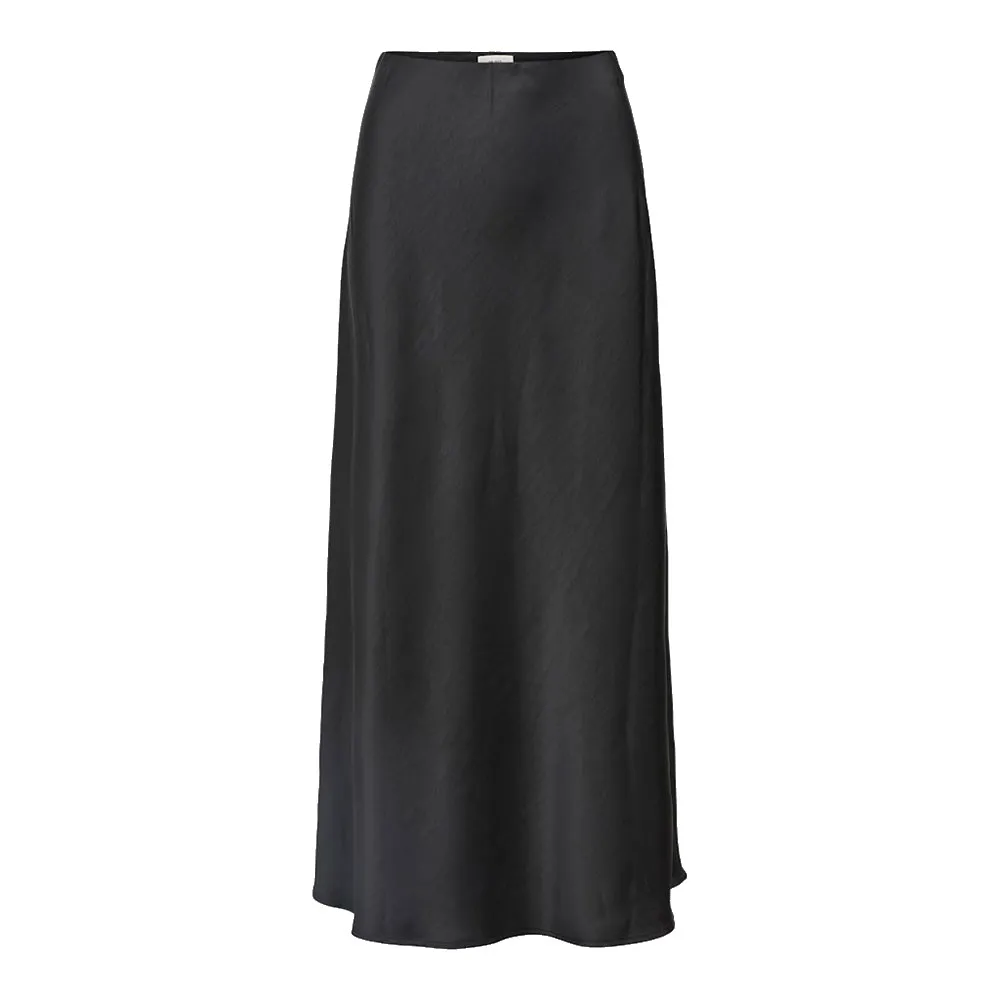 

Юбка Object Chilli long skirt, черный