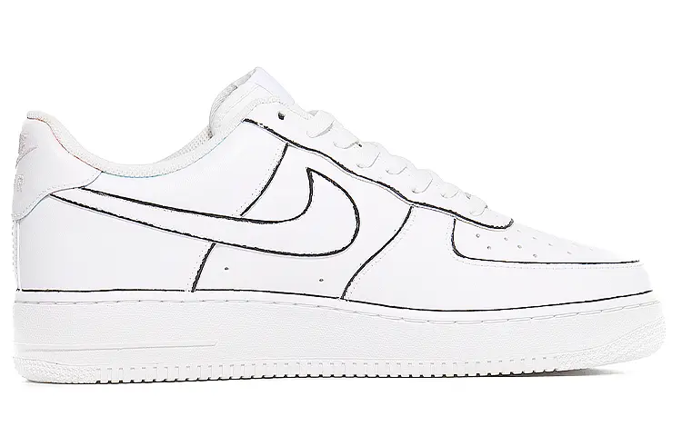 

Кроссовки Nike Air Force 1 Skateboard Shoes Men Low-Top White Black, Белый, Кроссовки Nike Air Force 1 Skateboard Shoes Men Low-Top White Black