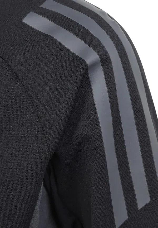 Тренировочная куртка Adidas Performance, черно-серый — фото 4