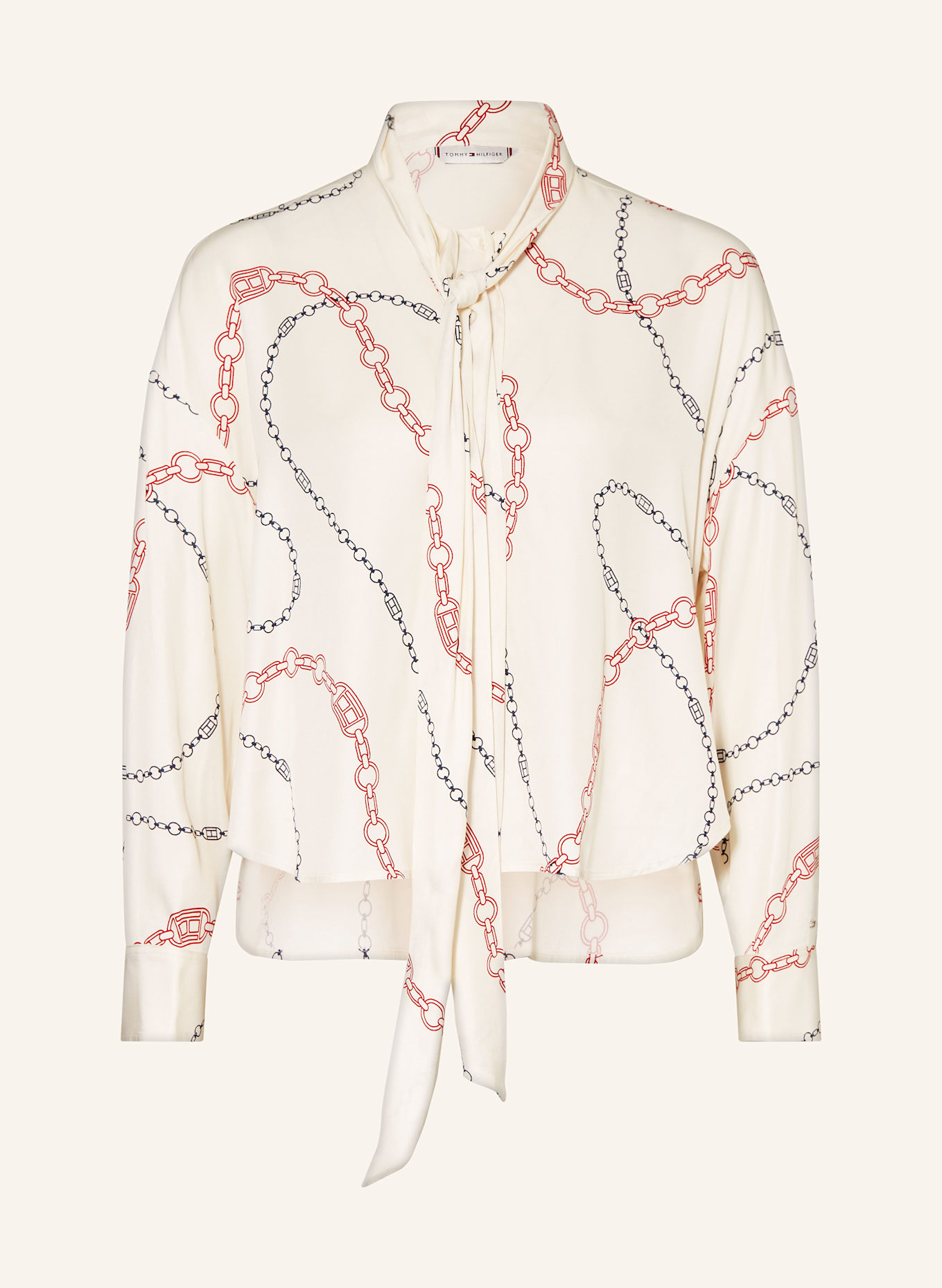 

Блузка с бантом Tommy Hilfiger, экрю