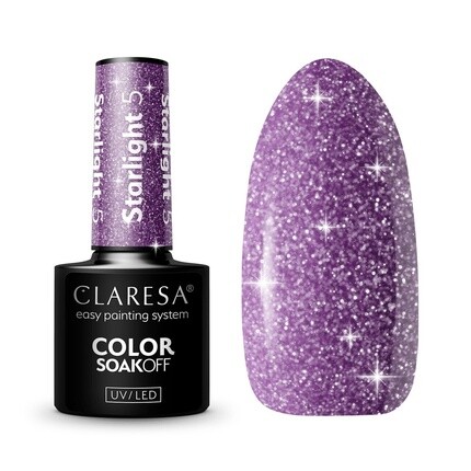 

Лак для ногтей Starlight UV 5 мл Claresa