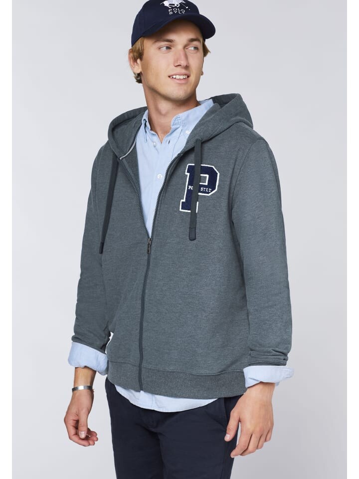 

Спортивная куртка Polo Sylt Kapuzenjacke, синий