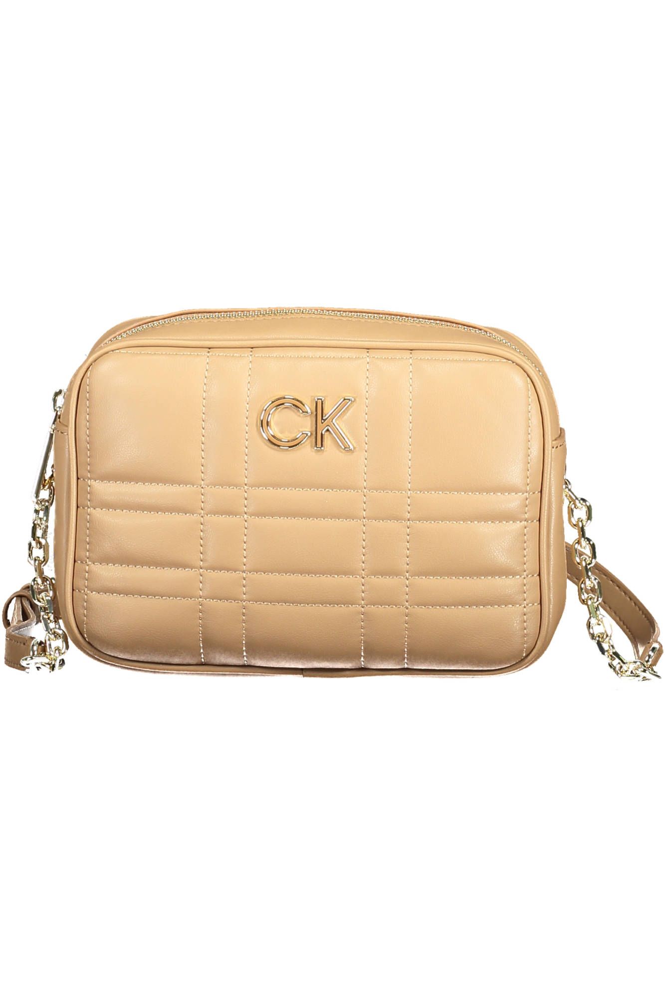 

Женская сумка из бежевого полиэстера Calvin Klein
