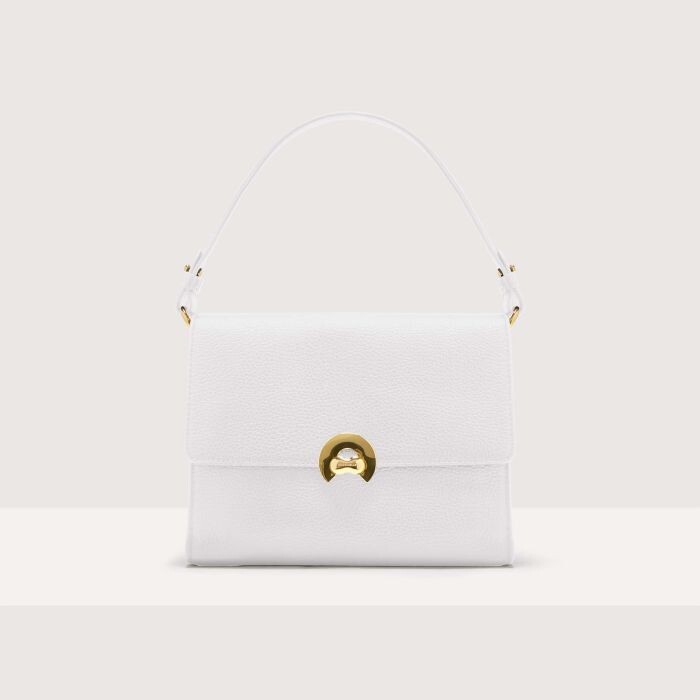 

Сумочка из зернистой кожи Coccinelle BINXIE MEDIUM, белый