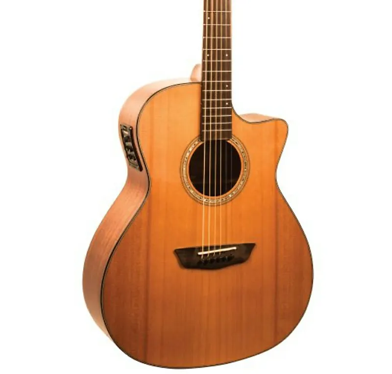 

Акустическая гитара Washburn WLG110SWCEK-D Woodline Solidwood Series Grand Auditorium Cutaway Acoustic-Electric Guitar