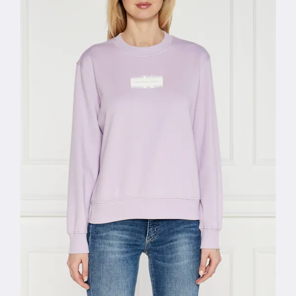 

Толстовка обычного кроя Calvin Klein, лавандовый