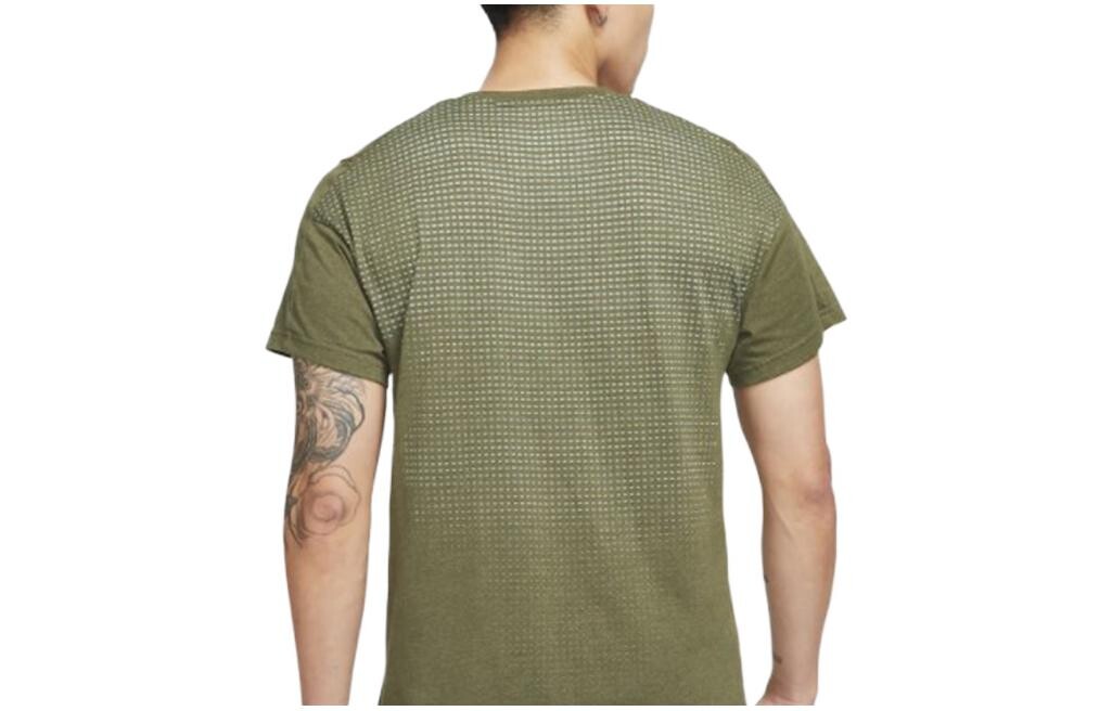 Футболка Dri-Fit мужская зеленая Nike, зеленый — фото 2