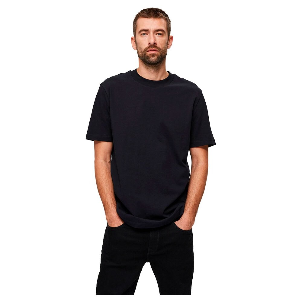 

Футболка Selected Relax Colman 200 Short Sleeve O Neck S, черный