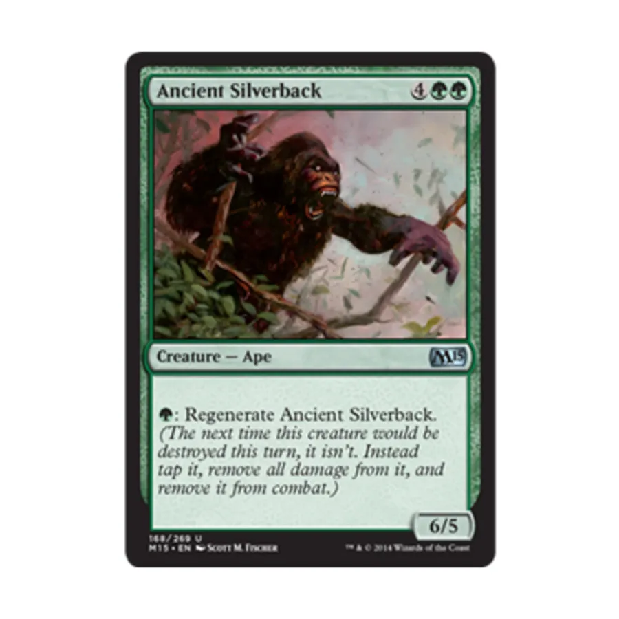 

CCG Древний Сильвербэк (U), MTG - Magic 2015